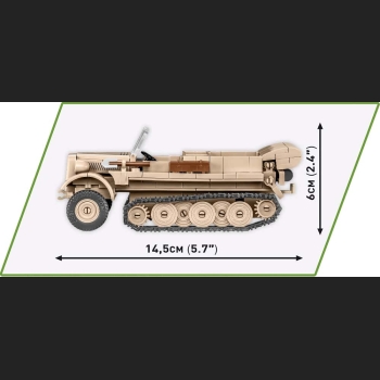 Sd.Kfz 10 Demag D7 283 Kl. 1:35 HC WWII